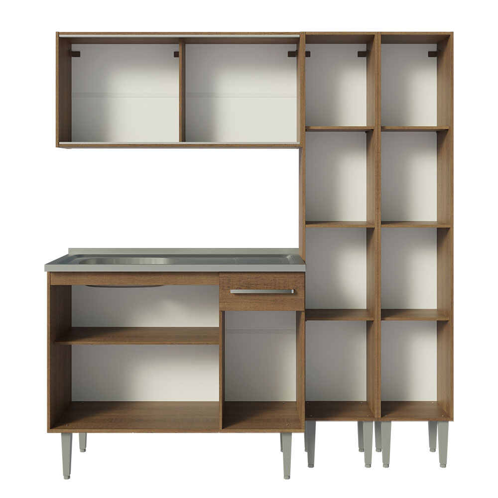 Cocina Integral Completa Modular Madesa Emilly 169cm MM 12