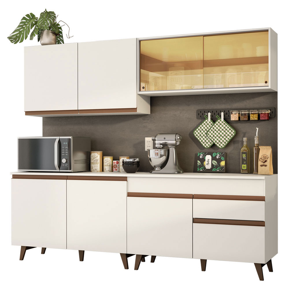 Cocina Integral Completa Modular Madesa Reims 240cm BB 01