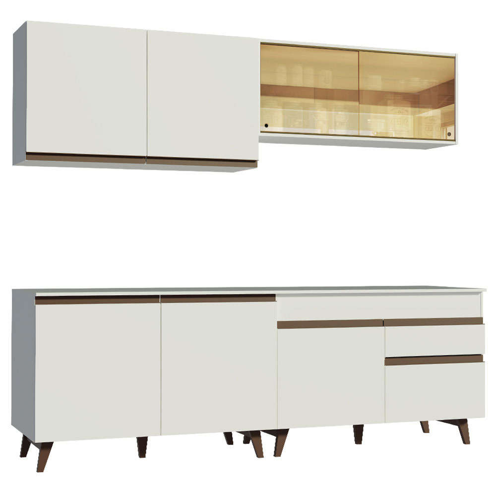 Cocina Integral Completa Modular Madesa Reims 240cm BB 01