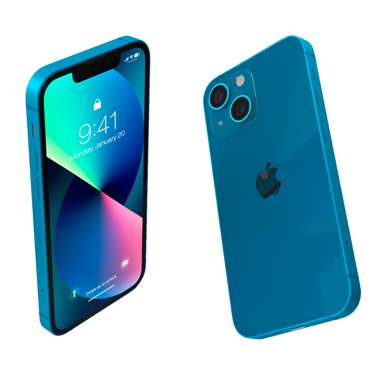 Apple iPhone 13 Mini 128Gb Azul Reacondicionado Grado A