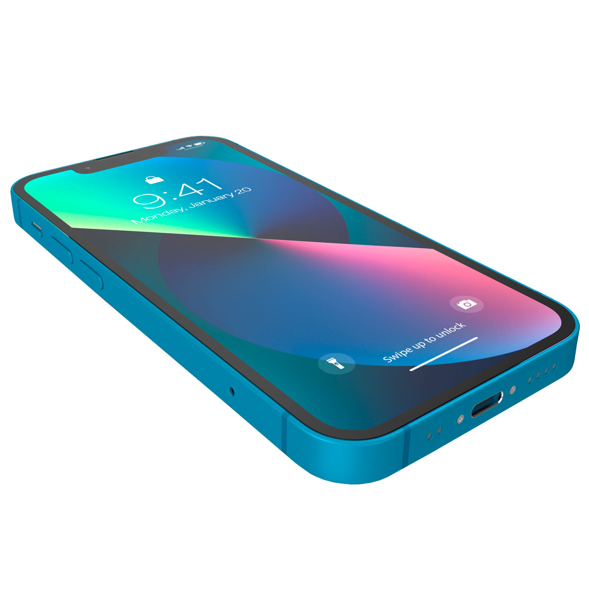 Apple iPhone 13 Mini 128Gb Azul Reacondicionado Grado A