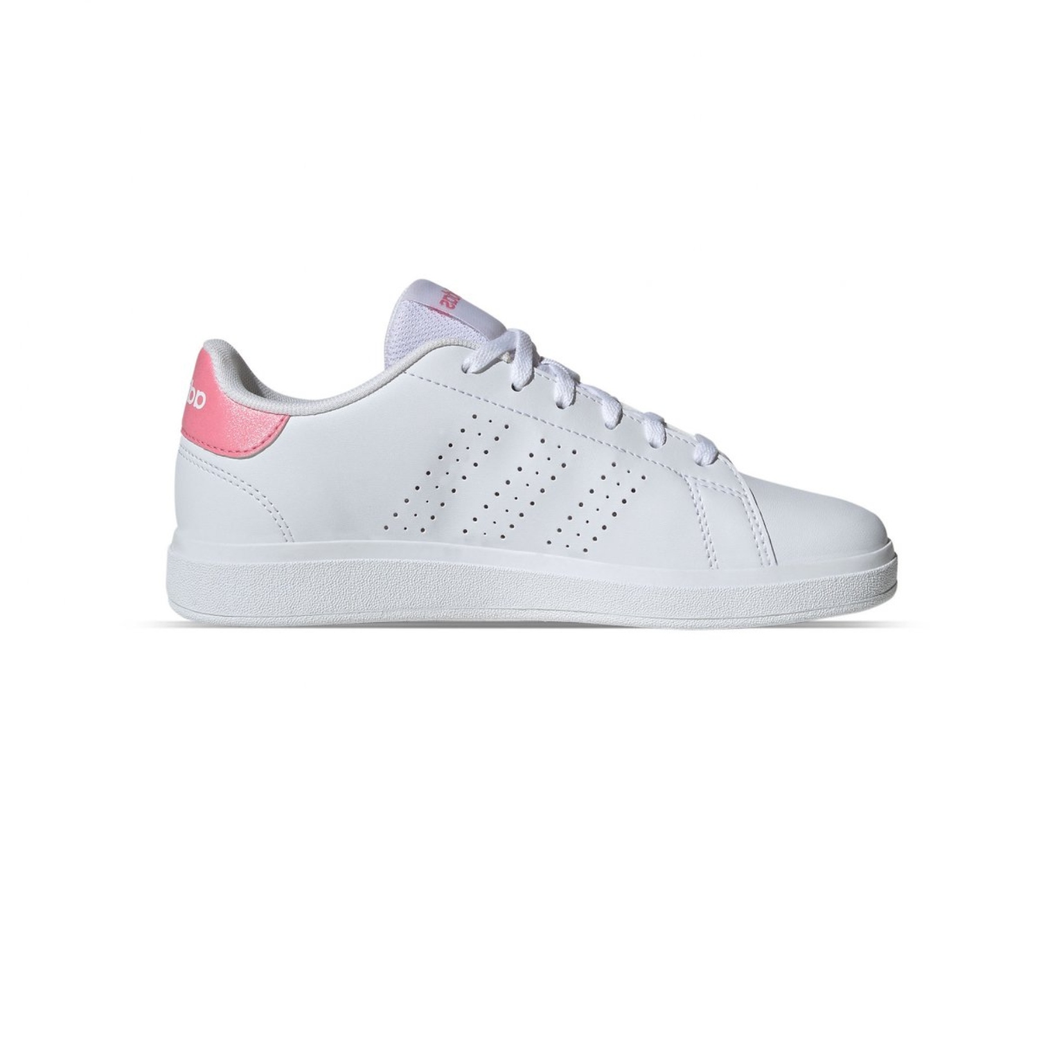 Tenis Casual Adidas Advantage Base 2.0 J Blanco ID3886 Mujer