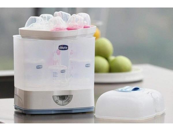 Esterilizador De Biberones Electrico Marca Chicco 3 En 1