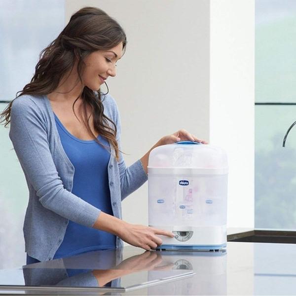 Esterilizador De Biberones Electrico Marca Chicco 3 En 1