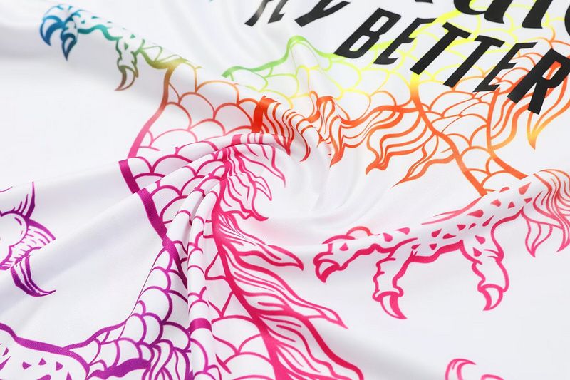 Nuevo! Jersey Real Madrid 2024/2025 Edicion Especial Dragon Arcoiris White Talla L