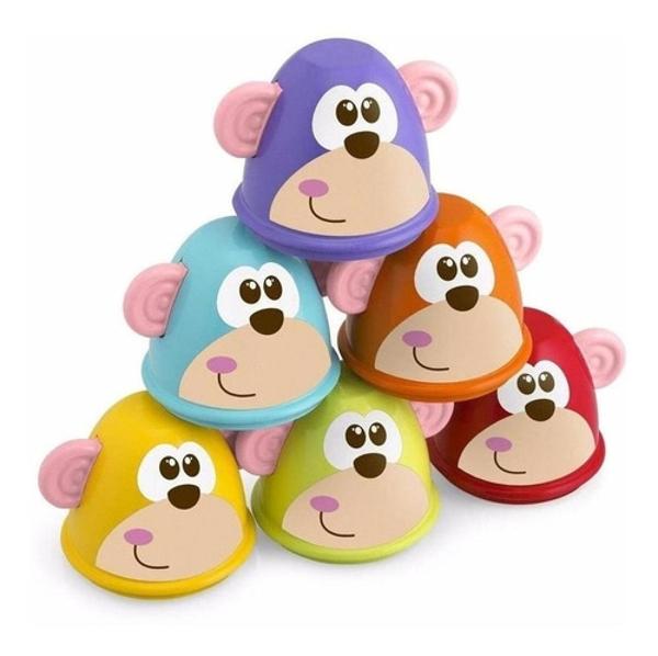 Juego De Boliche Marca Chicco 2 En 1 Monkeys
