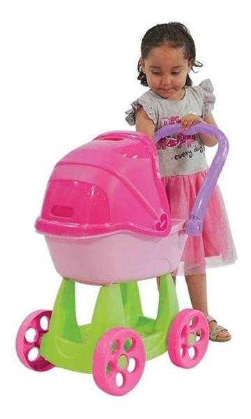 Carriola Para Muñecas Prinsel Mommy Mecedora Asa Reversible