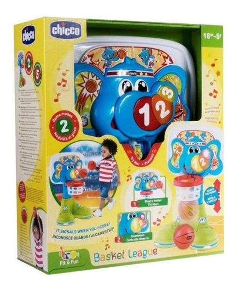 Chicco Cancha Basket League Elefante Musical
