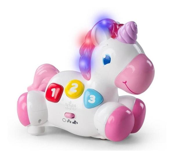 Unicornio Didactico Musical Bright Starts Luces Aprendizaje