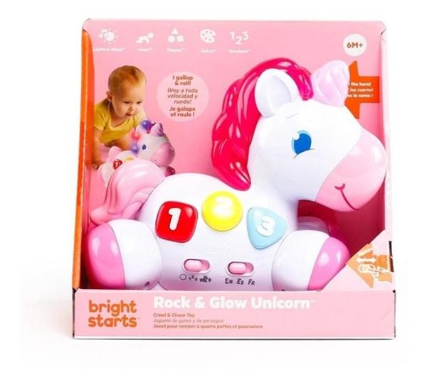 Unicornio Didactico Musical Bright Starts Luces Aprendizaje