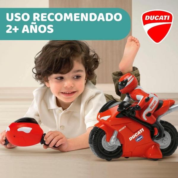 Motocicleta A Control Chicco Ducati 1198 Con Volante Remoto