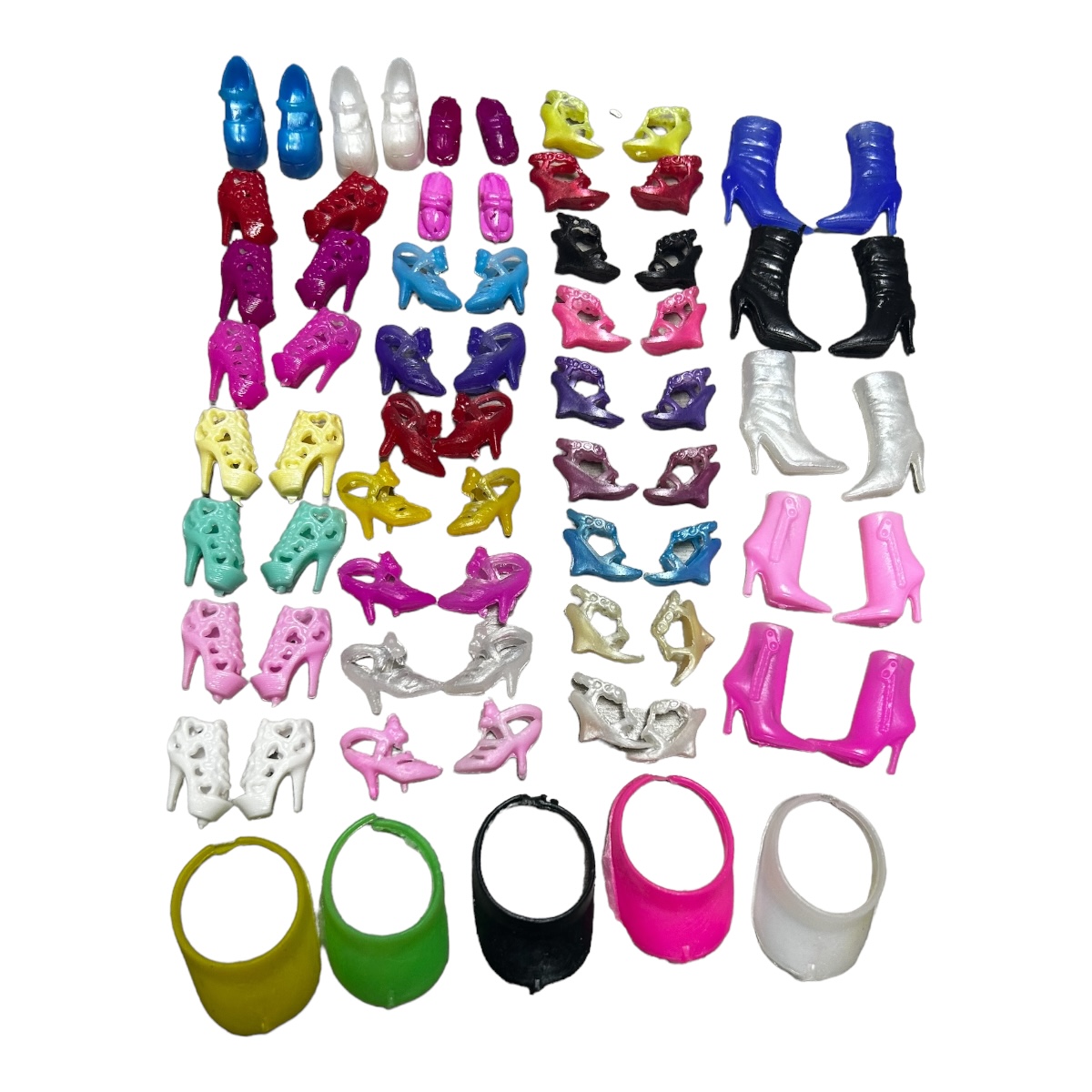 69 Piezas Accesorios Zapatitos Para Muñeca