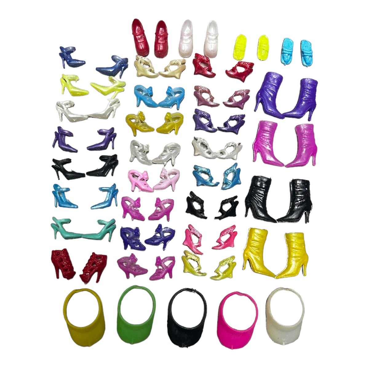 69 Piezas Accesorios Zapatitos Para Muñeca