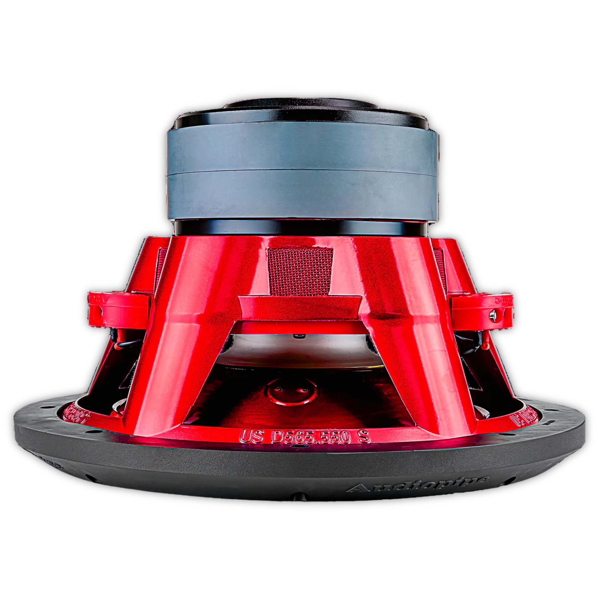 Subwoofer Audiopipe TXXAPD12RD 12 PLG 1600W Eye Candy Rojo