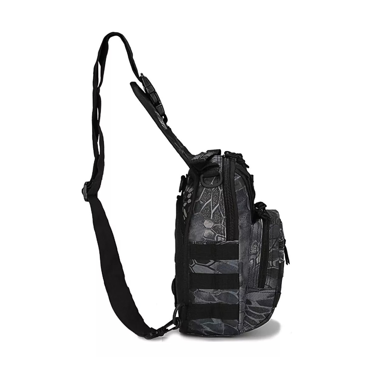 Multiusos Pechera Mochila Táctica Militar Bandolera Cruzada Mochila bolsa cartera moto autos negro
