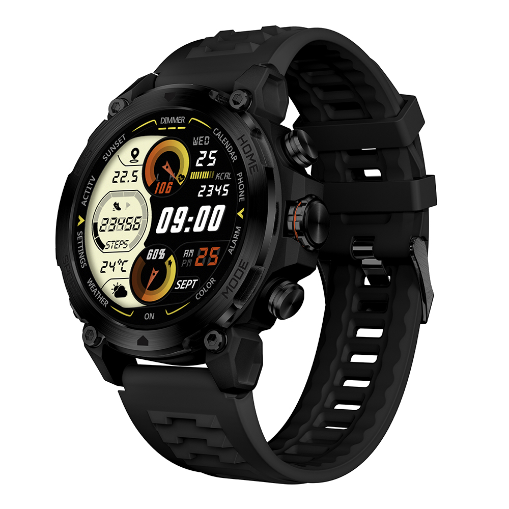 Smartwatch reloj inteligente Kronos Thunder STF 1.43" AMOLED GPS y protección 5ATM