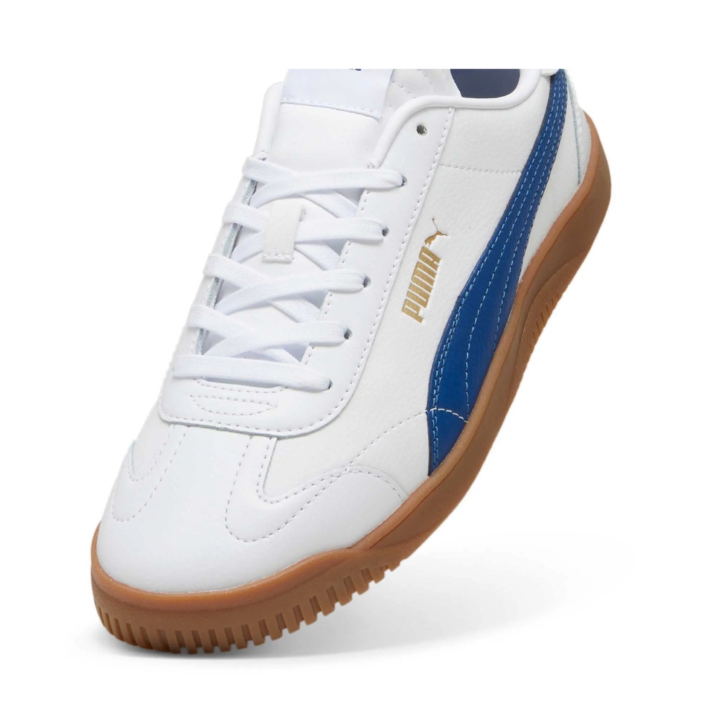 Tenis Puma Club Hombre Azules/blancos/dorados De Zapatillas Puma