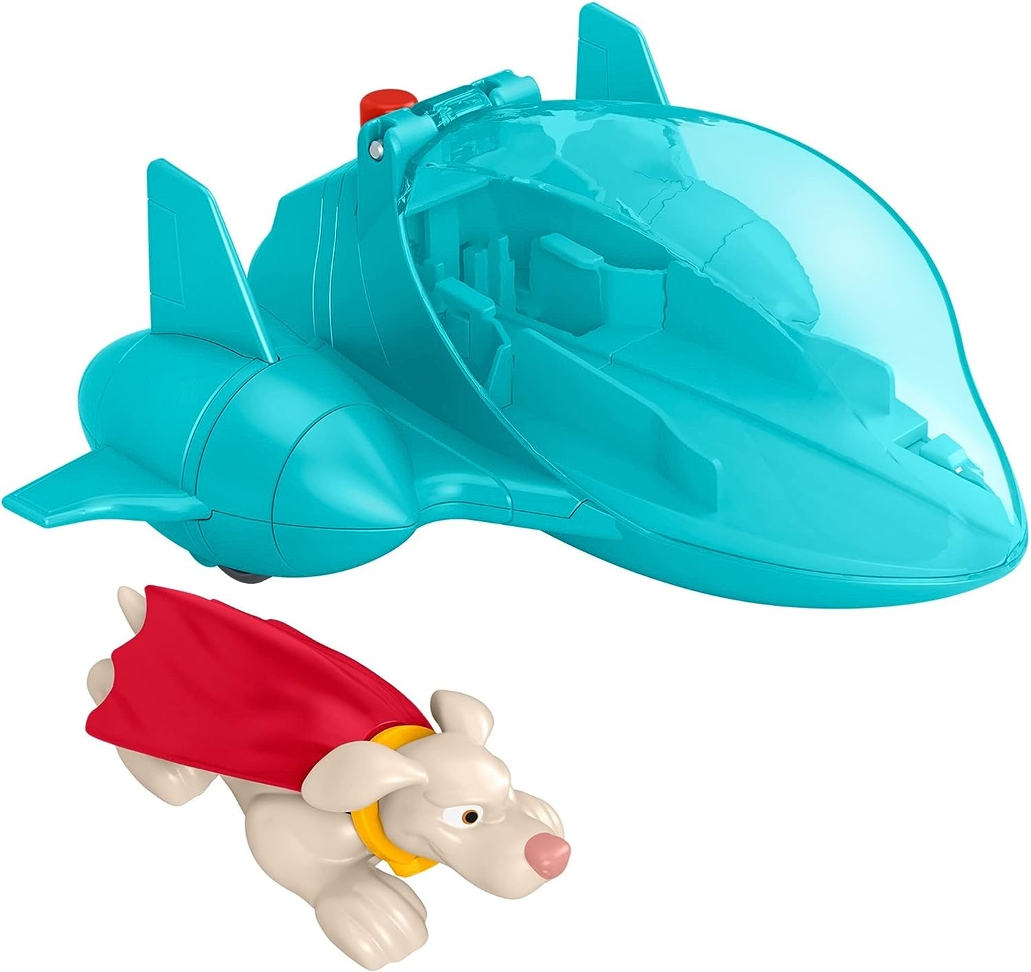 Dc Liga De Supermascotas Krypto Vehiculo con Lanzador