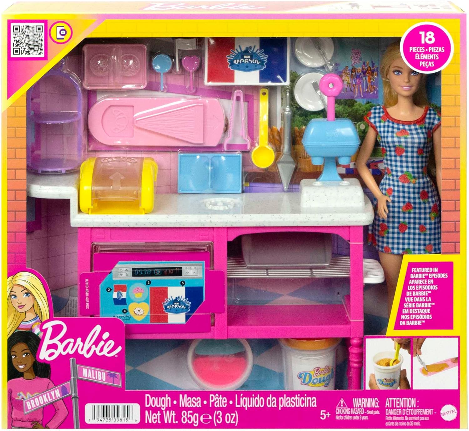 Barbie Set Cafeteria De Buddy Con Muñeca