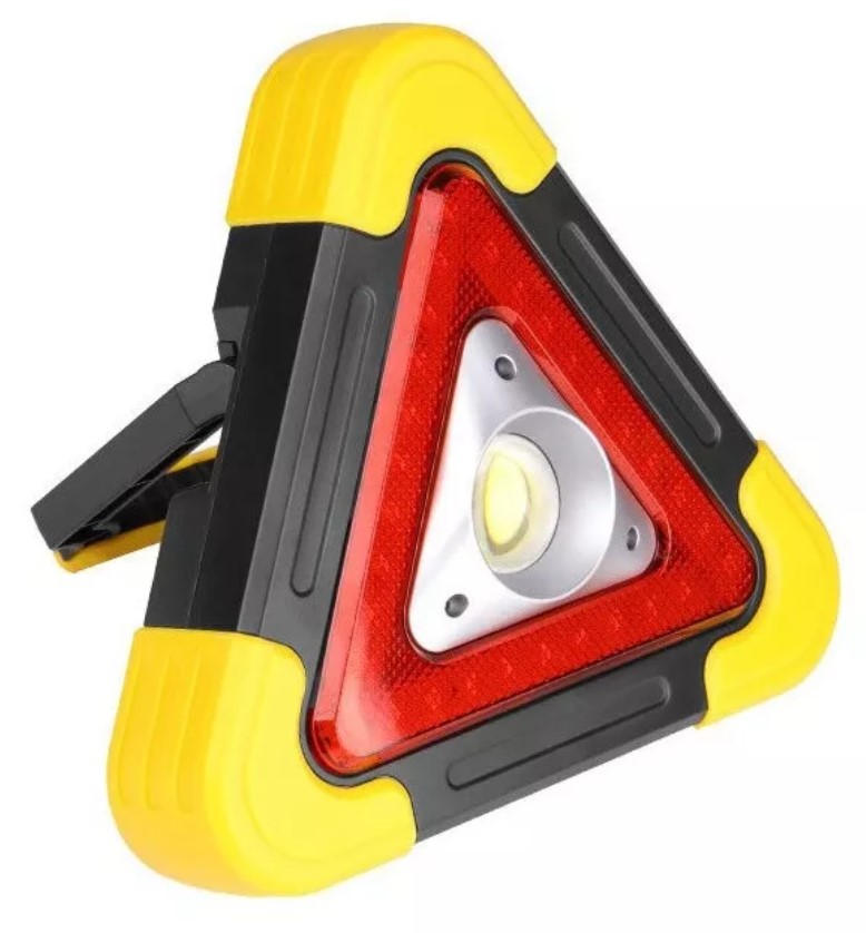 Triangulo Reflejante Emergencia Led Para Autos