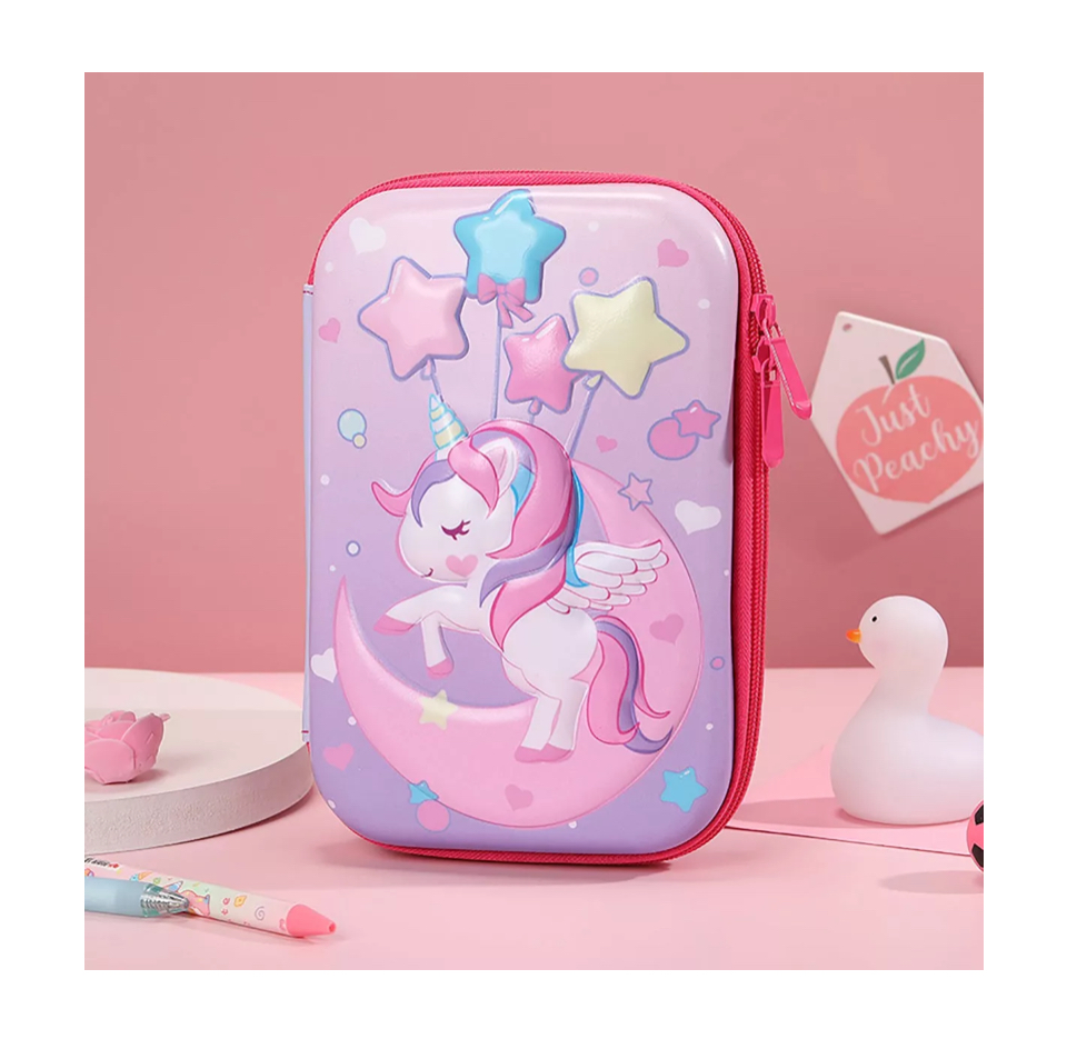 Estuche De Gran Capacidad Unicornio