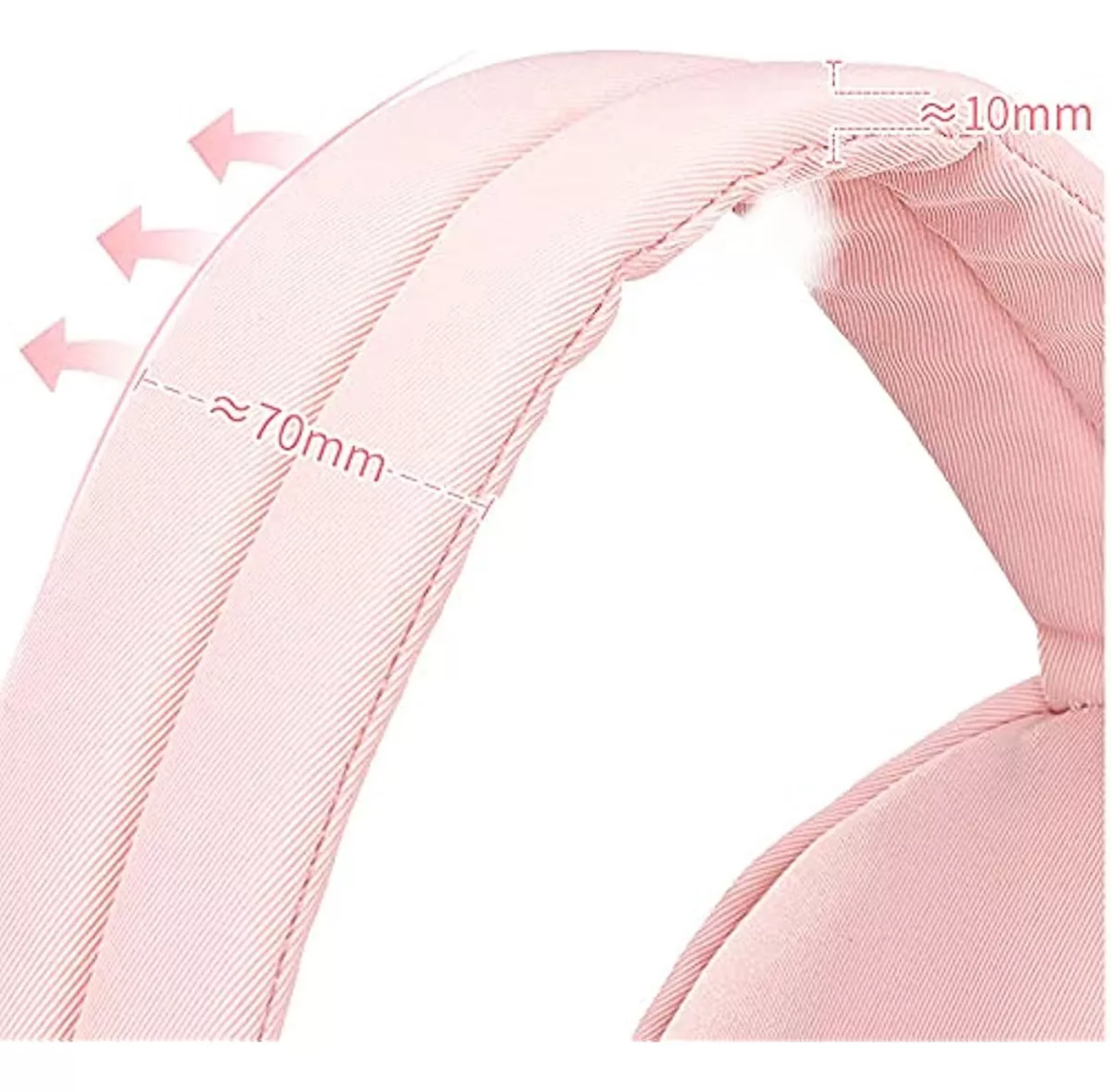 Mochila escolar ATOP B074 color pink blue 35L