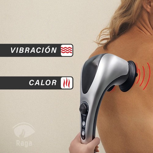 Masajeador Electrico Doble Cabeza Infrarojo Cuerpo Completo