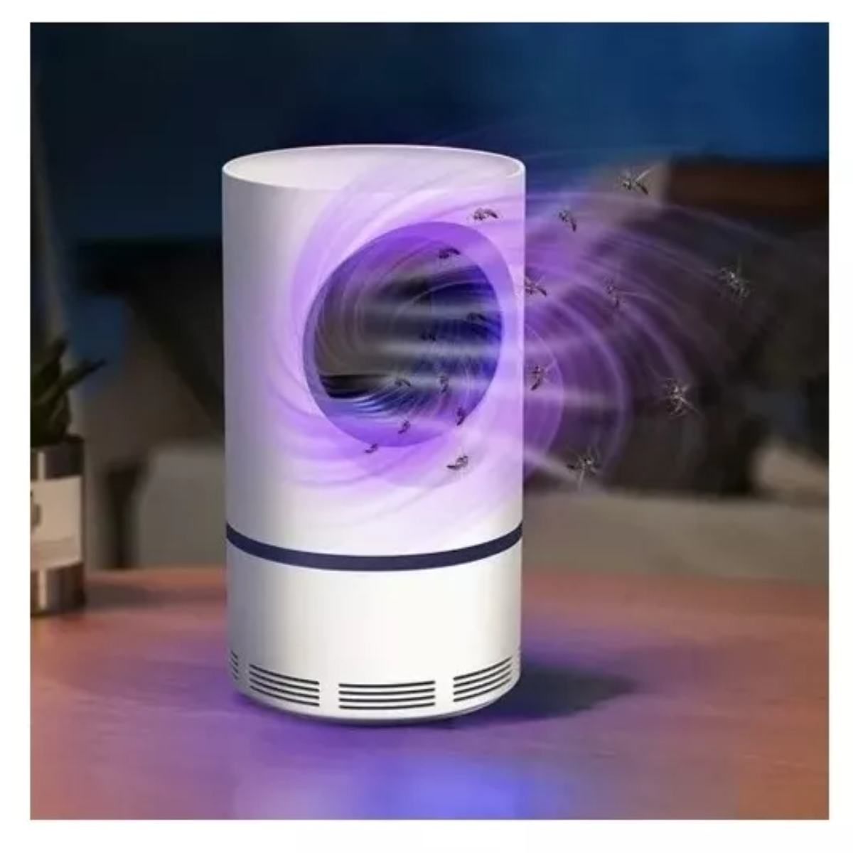 Lampara Mata Mosquitos Insectos Luz Uv Led Usb