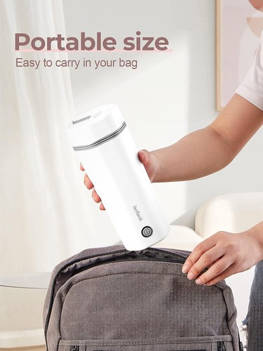 Hervidor Eléctrico Y Portátil De 400 Ml Para Viaje