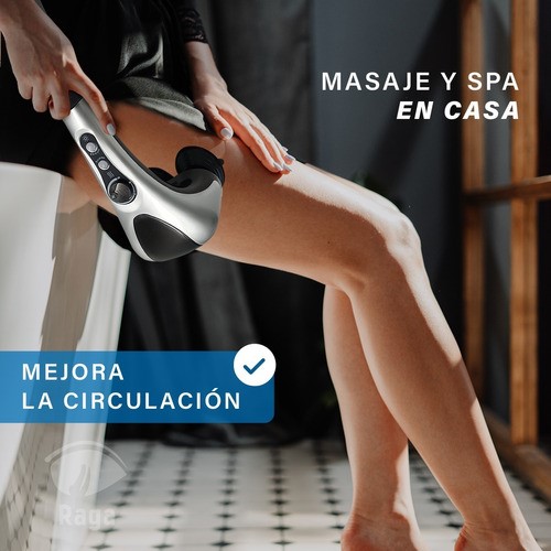 Masajeador Electrico Doble Cabeza Infrarojo Cuerpo Completo