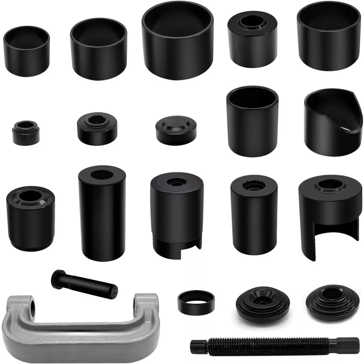 Kit Para Montar Y Desmontar Rotulas Bujes Y Terminales 21 Pc