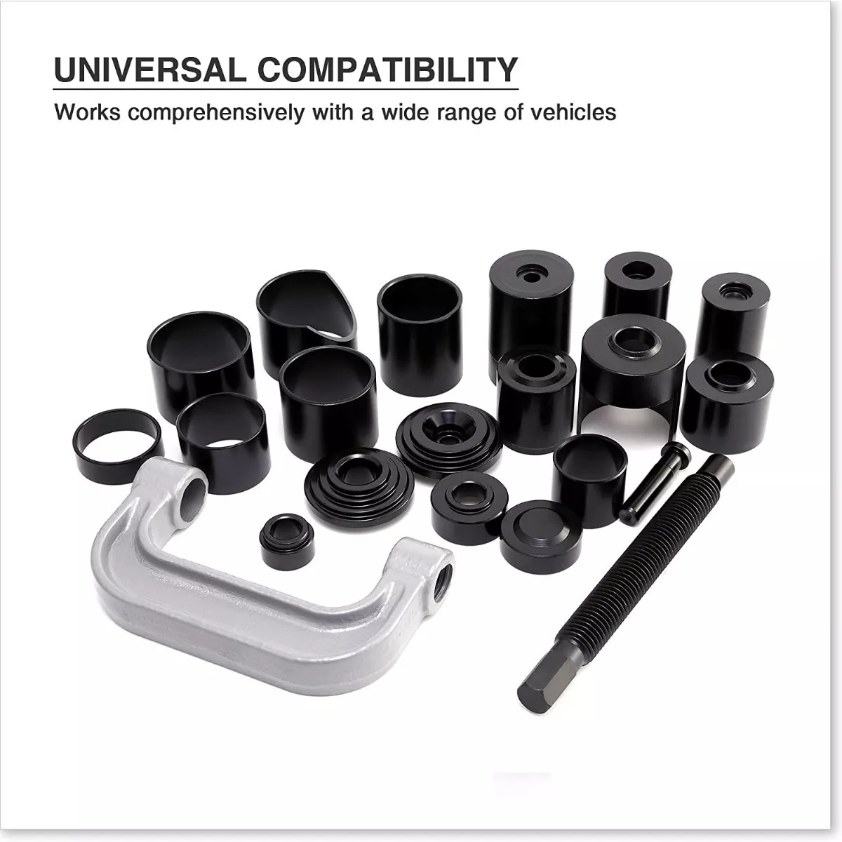 Kit Para Montar Y Desmontar Rotulas Bujes Y Terminales 21 Pc