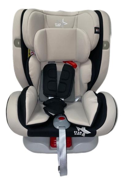 Autoasiento Para Bebé Starkids Centauro 360° Con Isofix Gris
