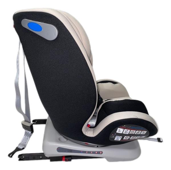 Autoasiento Para Bebé Starkids Centauro 360° Con Isofix Gris