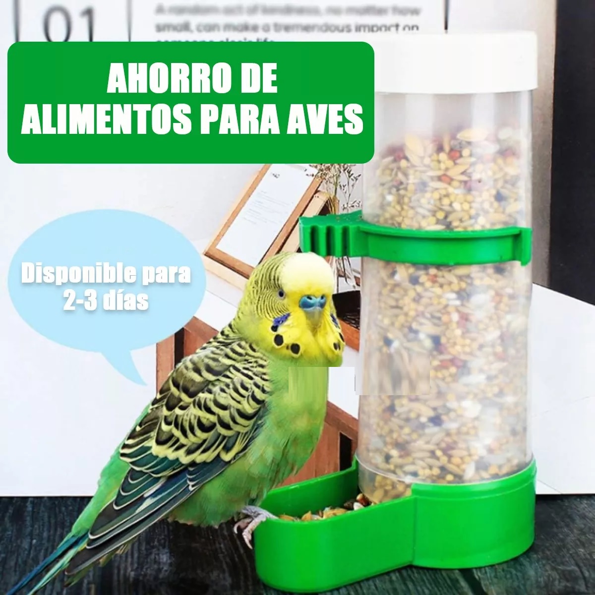 Bebederos Separadores Para Pájaros Dispensador Agua 10pzs