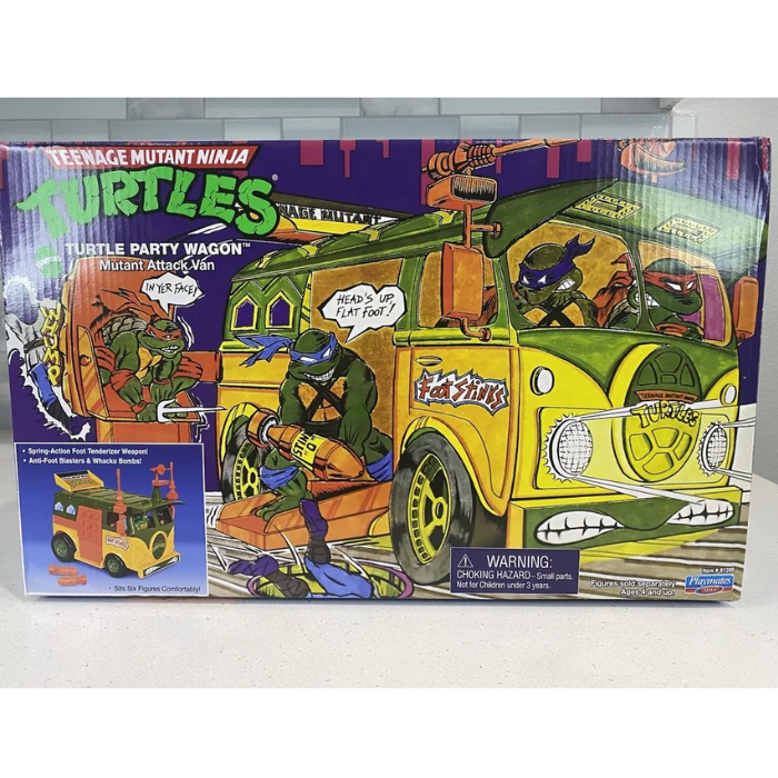 TMNT Teenage Mutant Ninja Turtles Classic Original Party Wagon ( Carro )