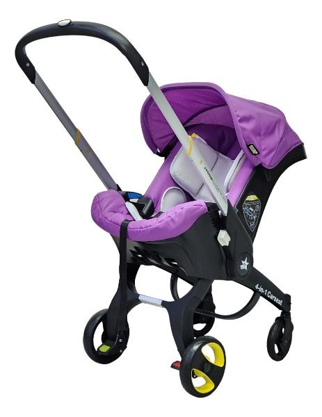 Carriola Para Bebé Starkids Polux Convertible Con Pañalera Dream Purple