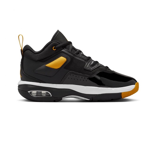 Tenis Jordan Stay Loyal 3 Negro/amarillo Basquetbol Mujer Talla #23.5