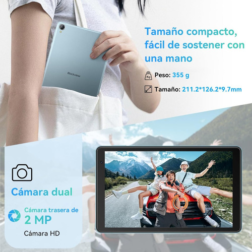 Tablet Blackview Tab50wifi 8gb Ram 128gb Rom Usb Tf Tableta