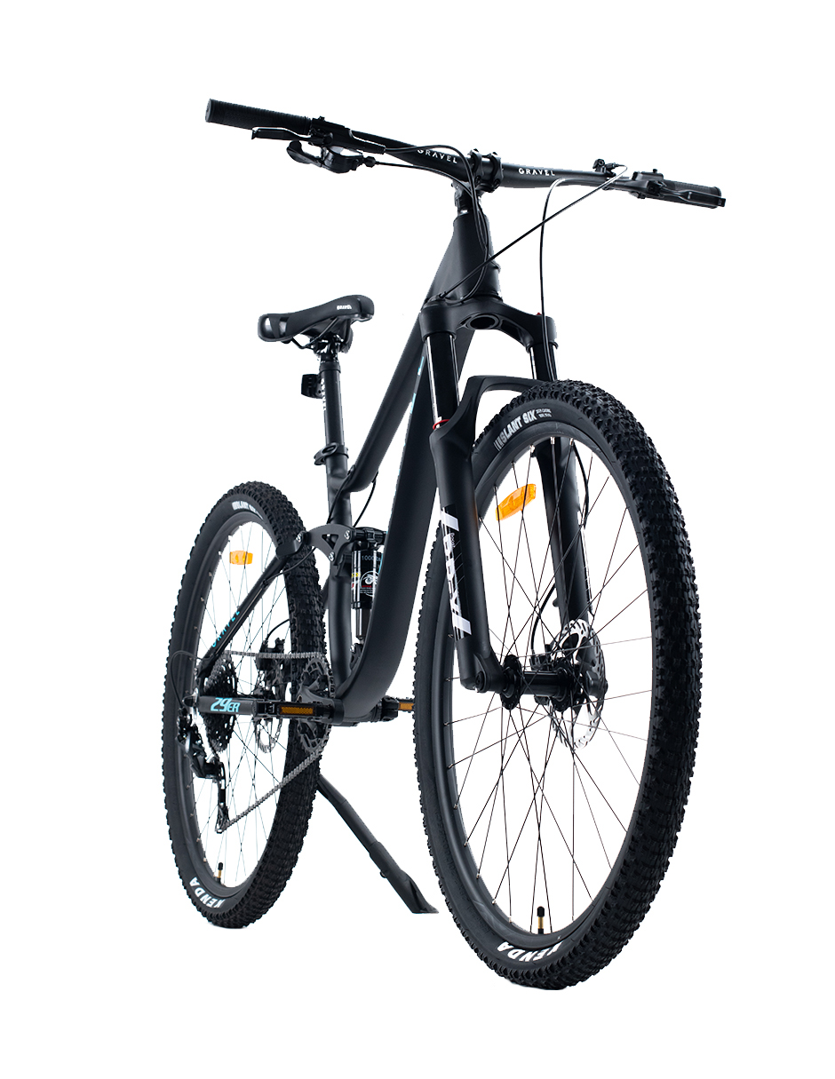 BICICLETA MTB FUJI PRO R29 DOBLE SUSPENSIÓN S 15.5 NEGRA/ AZUL