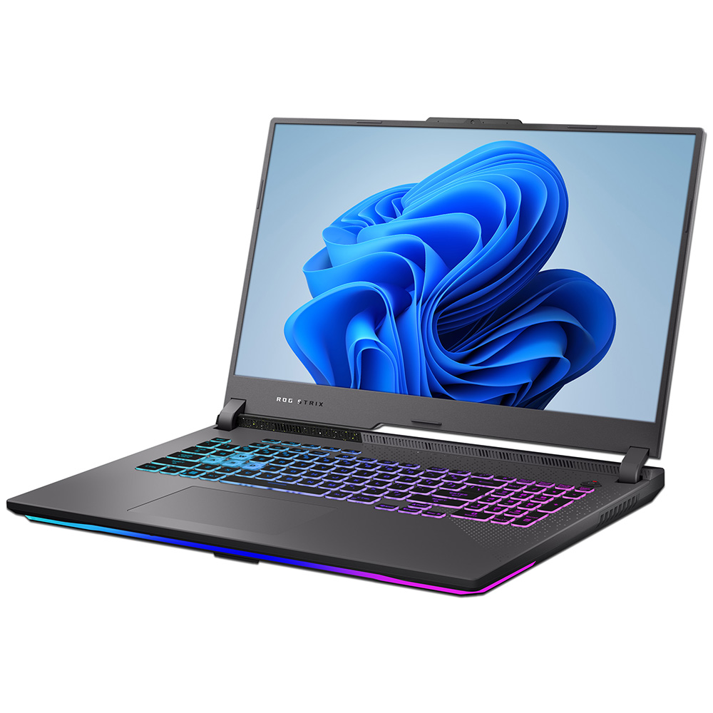 Laptop Gamer ASUS ROG Strix G17 G713: AMD Ryzen 9 7845HX (hasta 5.2 GHz), RAM 16GB DDR5, SSD 1TB, Pantalla de 17.3" LED, Video NVIDIA GeForce RTX 4060, S.O. W11H