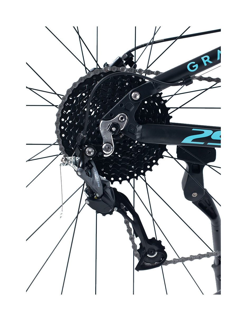 BICICLETA MTB FUJI PRO R29 DOBLE SUSPENSIÓN S 15.5 NEGRA/ AZUL