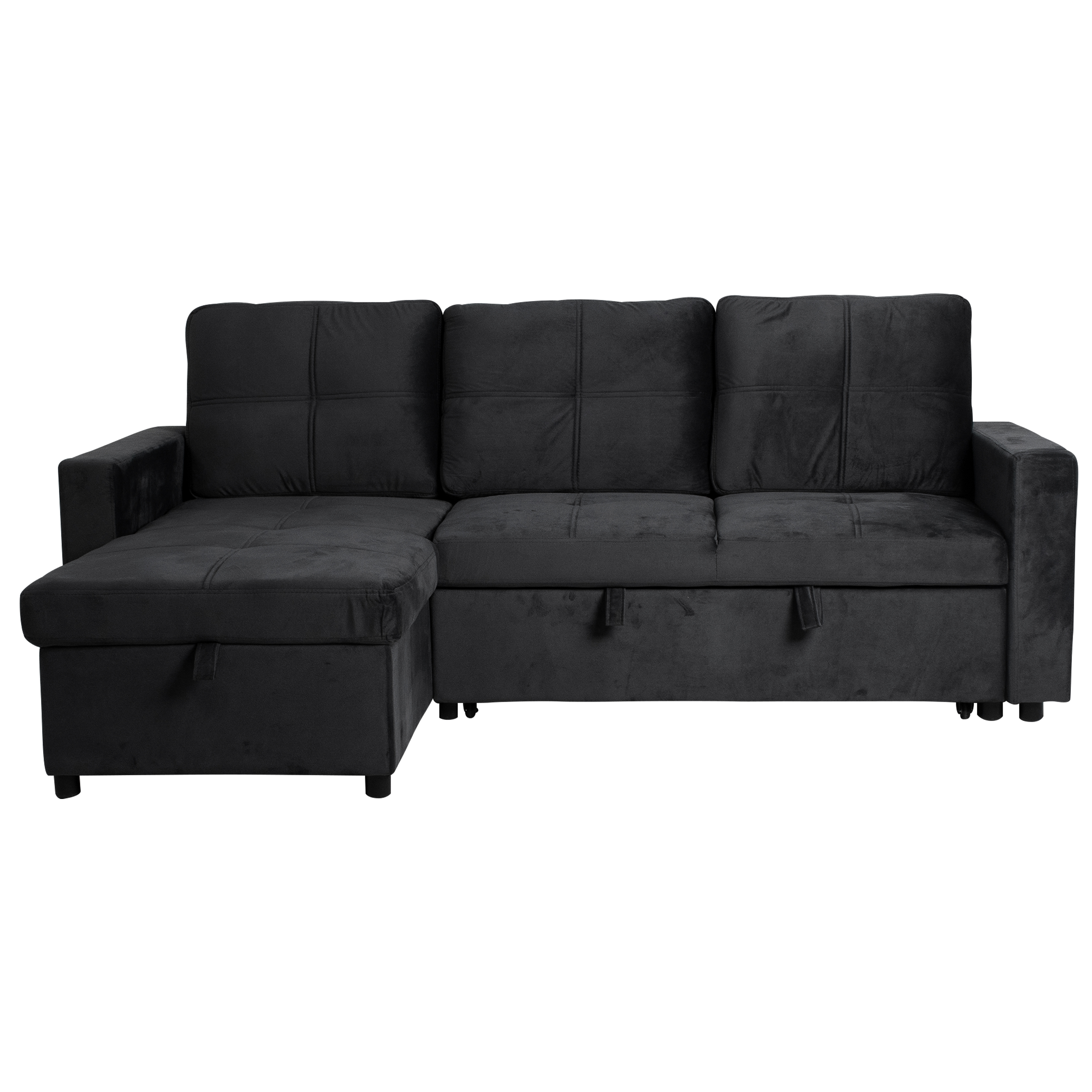 Sala con Almacenamiento Easy Living Modelo Tribeca Color Oxford Tela Velvet