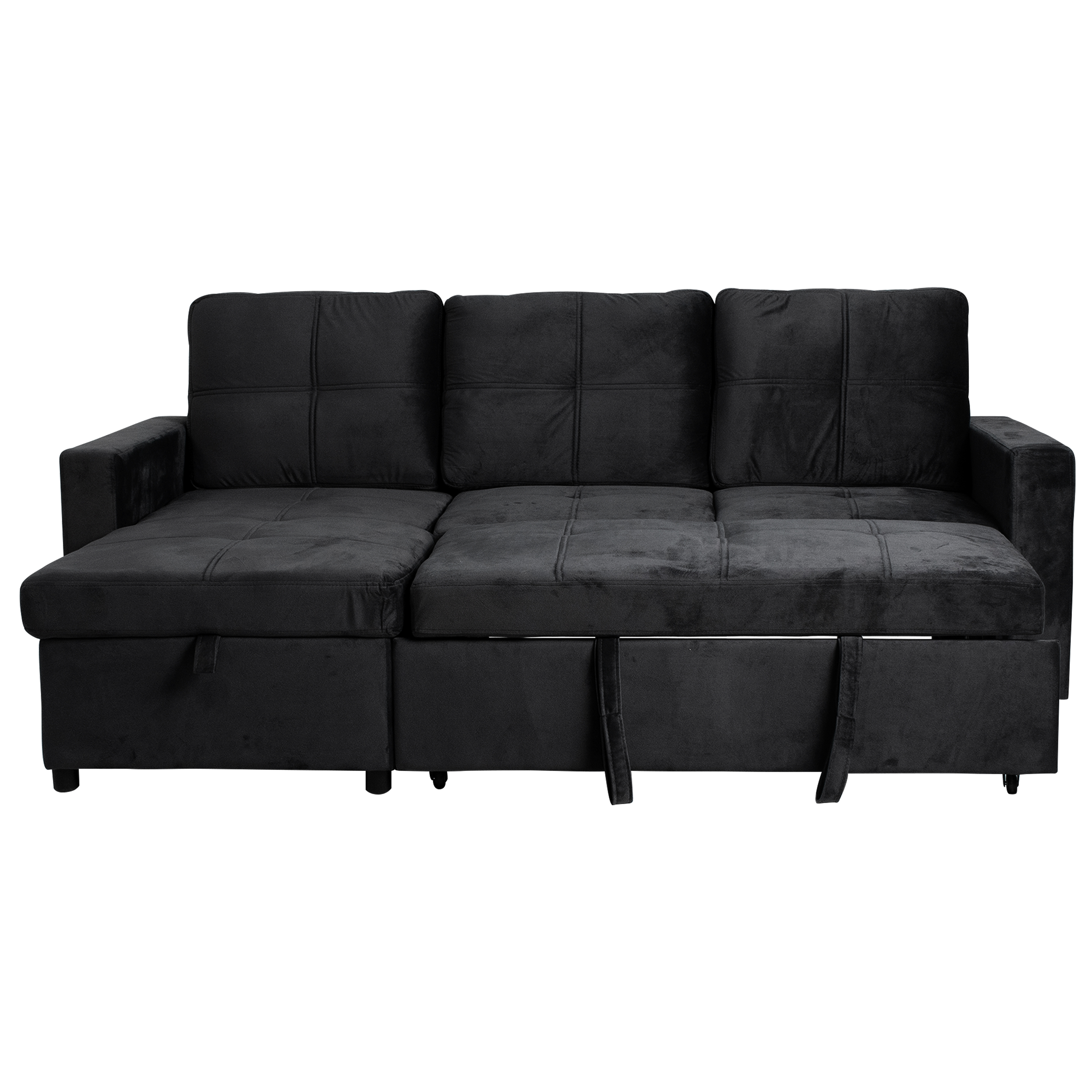 Sala con Almacenamiento Easy Living Modelo Tribeca Color Oxford Tela Velvet