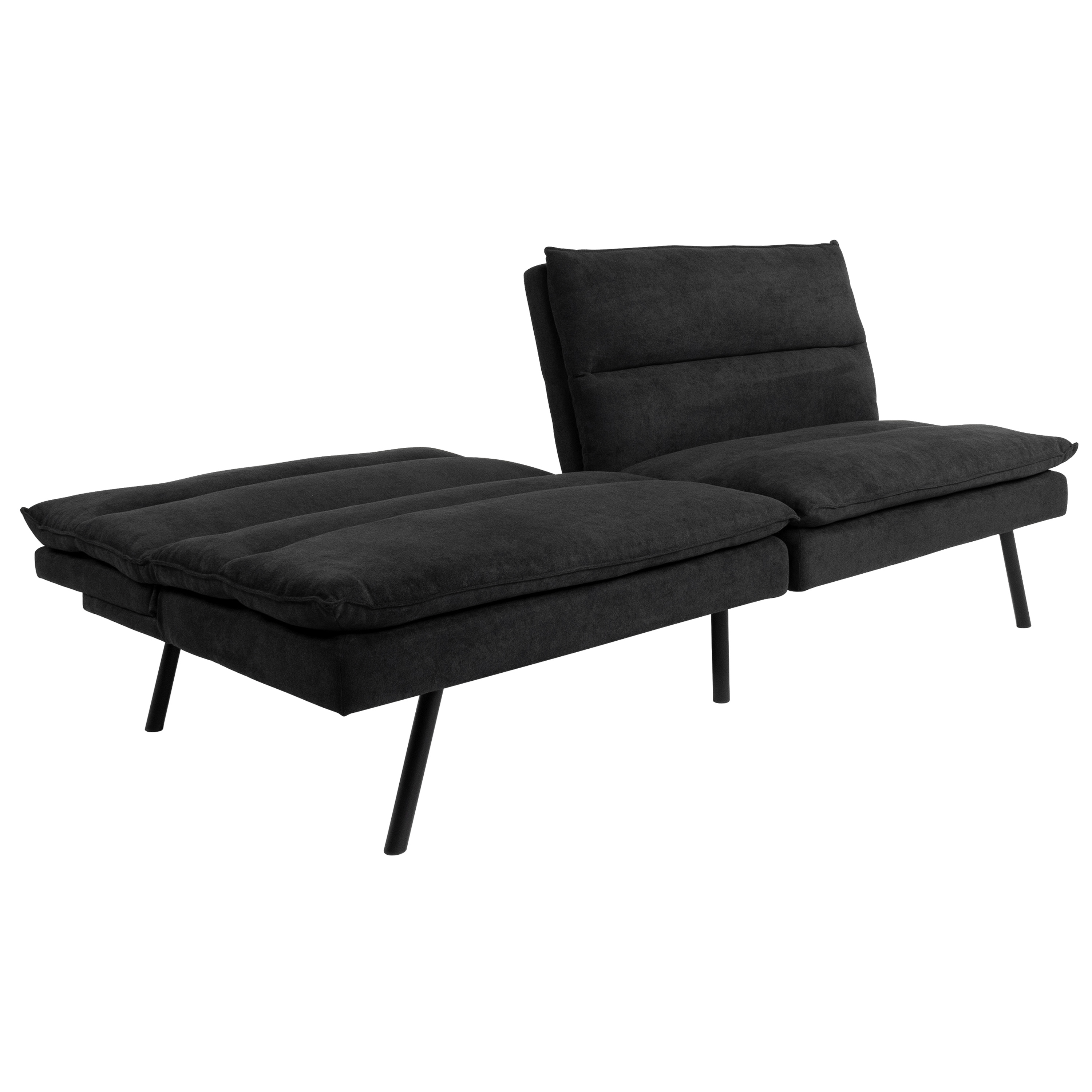 Sofá Cama Easy Living Modelo Element Color Gris Oscuro