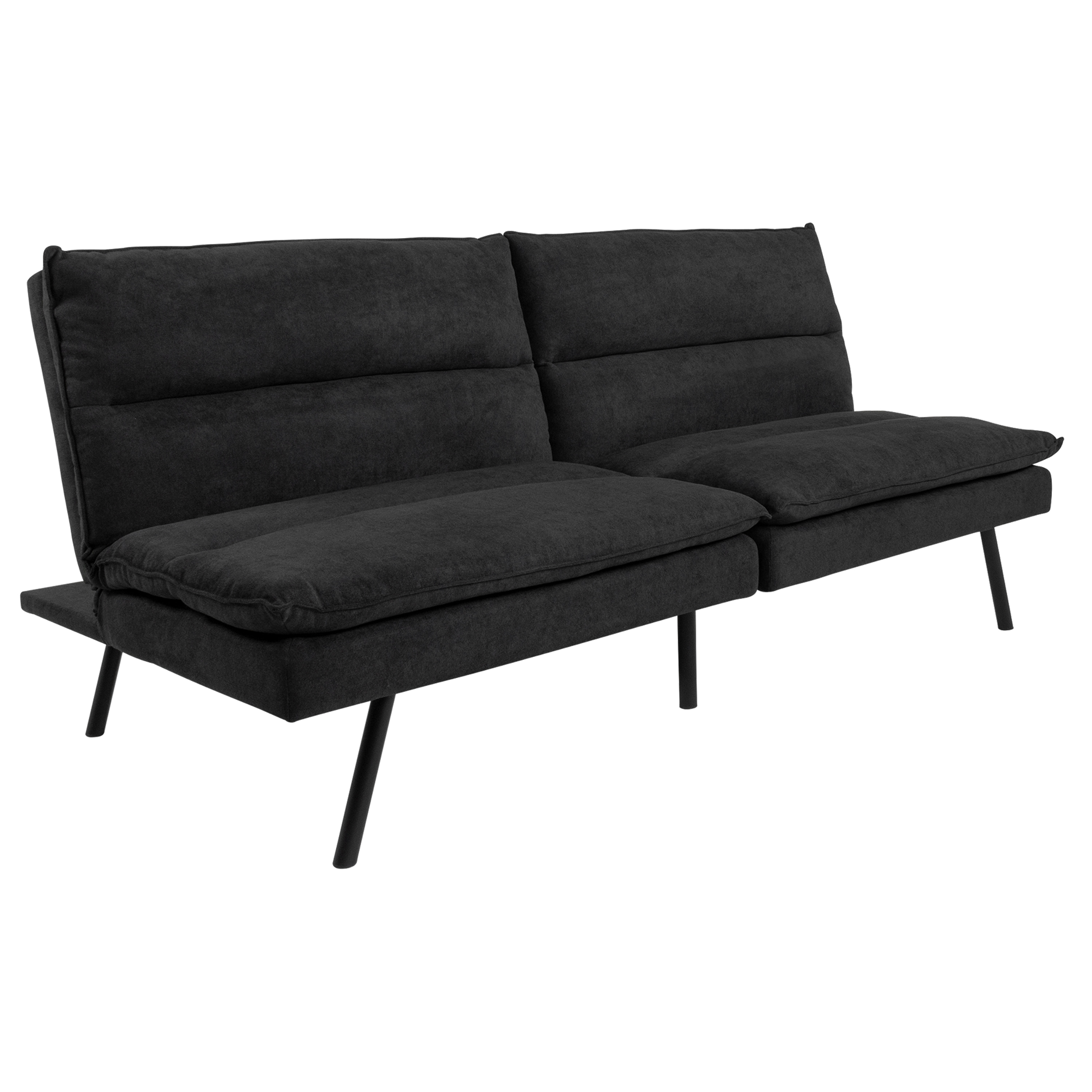 Sofá Cama Easy Living Modelo Element Color Gris Oscuro