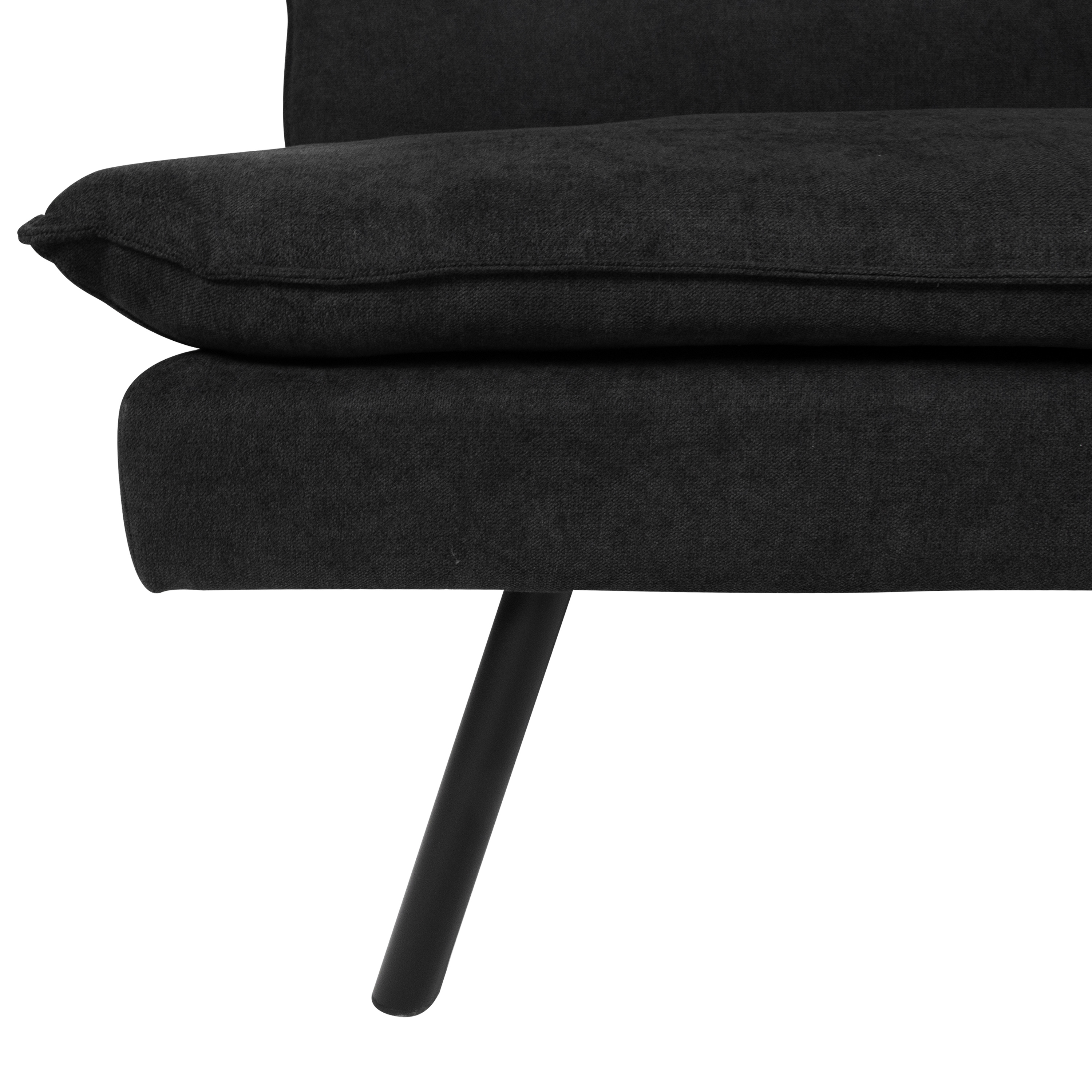 Sofá Cama Easy Living Modelo Element Color Gris Oscuro