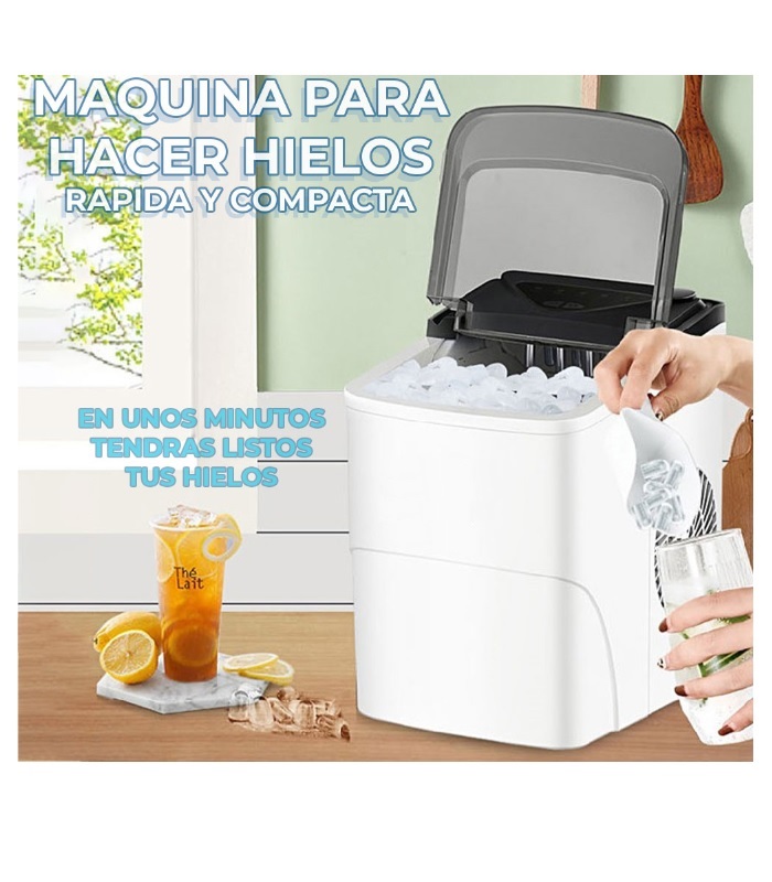 Maquina Para Hacer Hielos Express en Forma de Cubos.