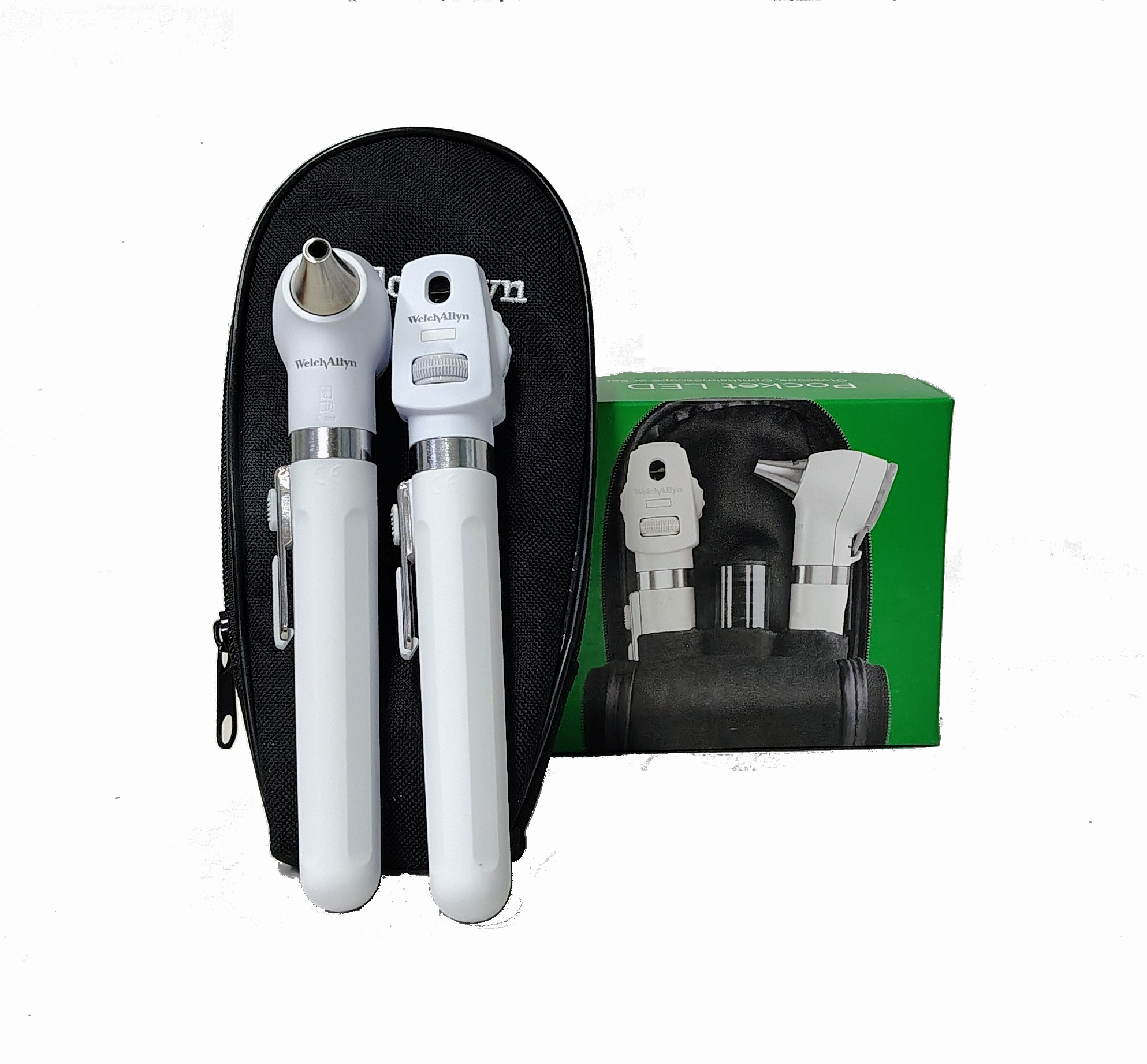 WELCH ALLYN SET DE DIAGNÓSTICO POCKET LED BLANCO 3 LÚMENES QUALITY MS 9287-WHT