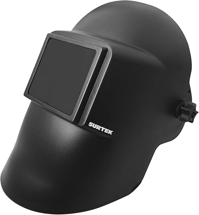 Careta Electronica Negra P/soldar Diseño Liso Urrea